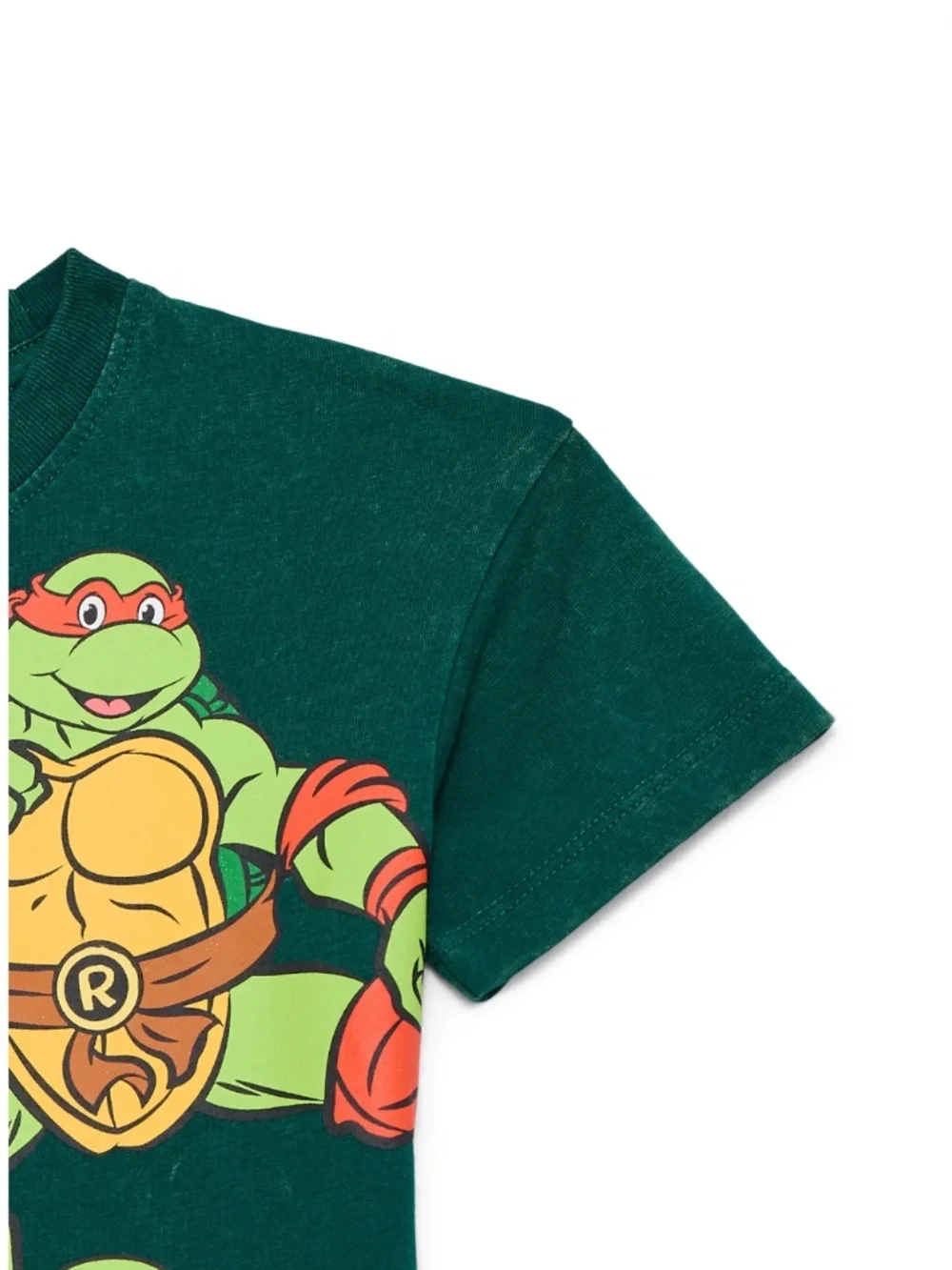 Teenage Mutant Ninja Turtles Boys Green Tee Shirt Size 5T NWT